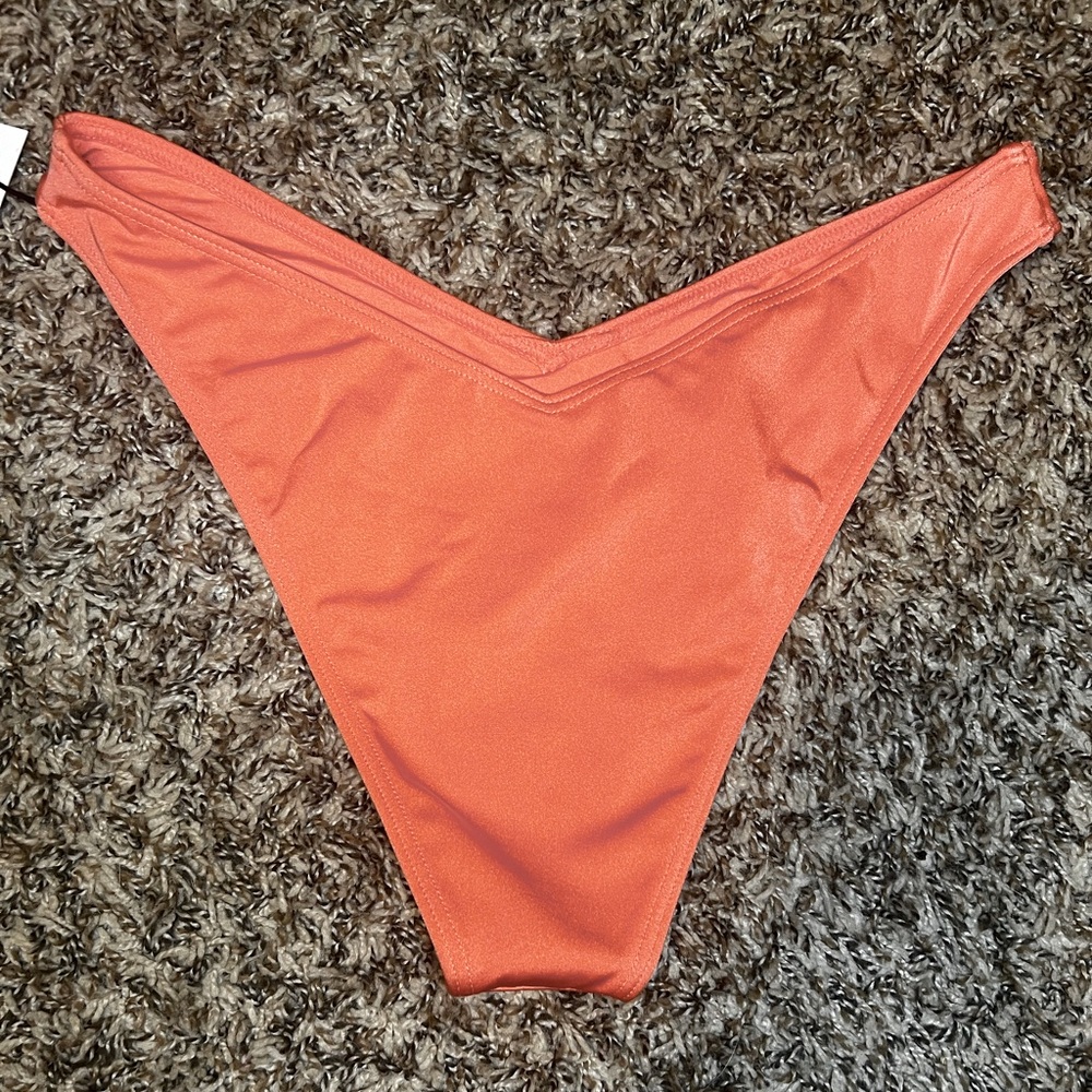 Vibrant Peach Bikini Bottom